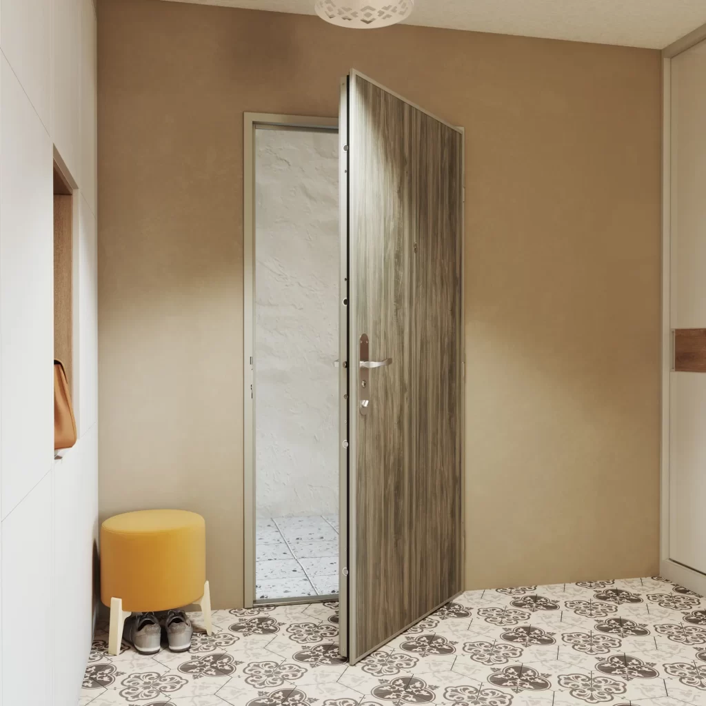 Porte blindée Picard Serrures Diamant 10 vue de l'intérieur