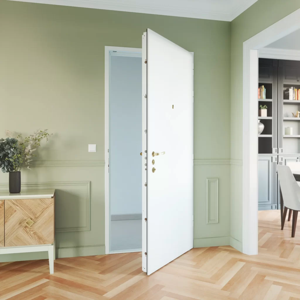 Porte blindée Picard Diamant 30 blanche